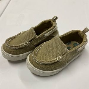 Wonder nation baby/toddler size 5 canvas slip in shoe. Good condition